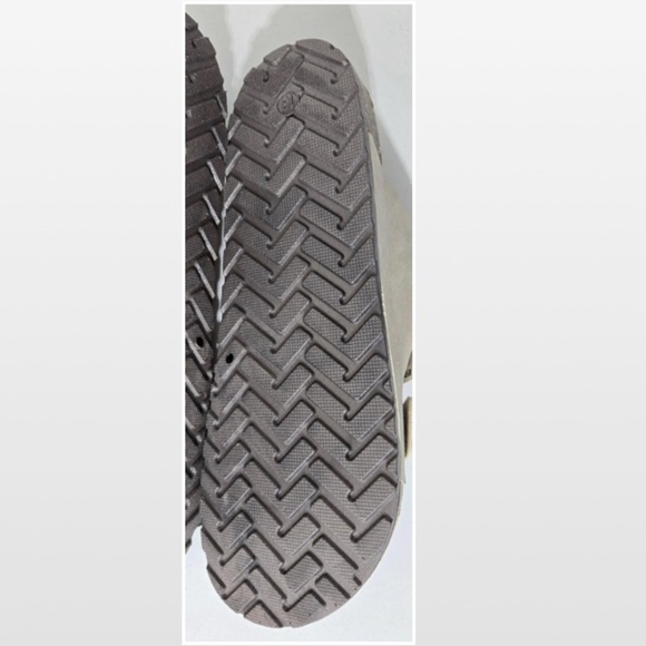 New Falls Creek Slide Shoes Mens Size 13 Boho Gray 2 Thick Strapped Buckled NWT - Picture 11 of 15